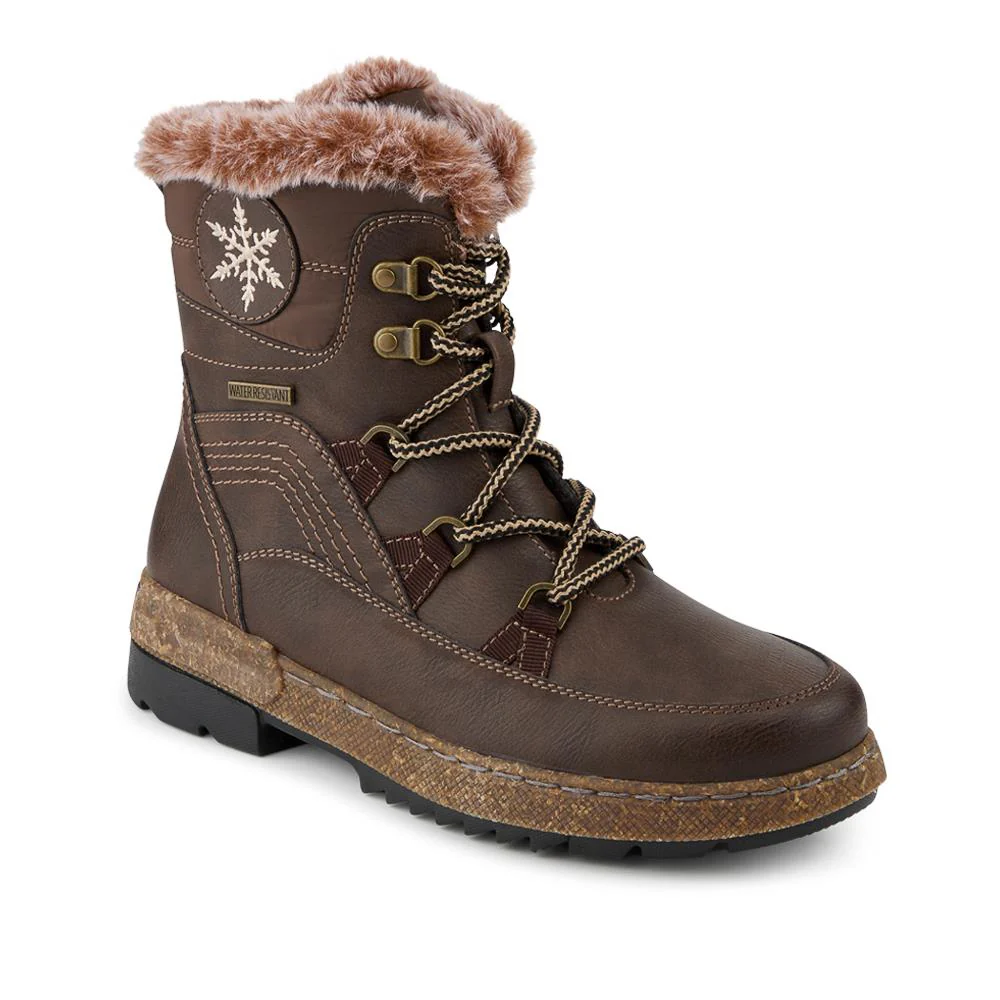 Fur Lined Water Resistant Weather Boots - WOIL42056 / 328 546