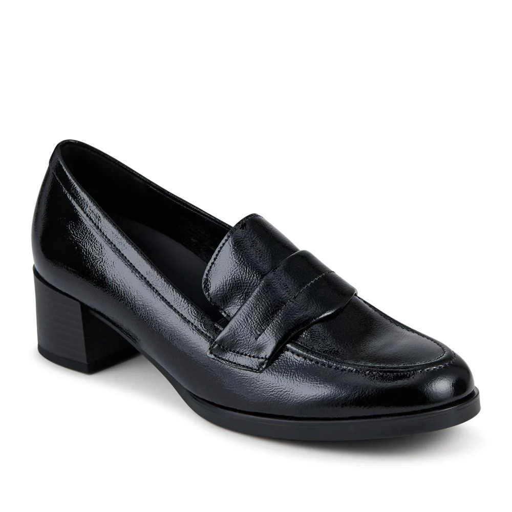 Gabor Fame Wide Fit Leather Penny Loafers - GAB42503 / 327 742 - Image 2