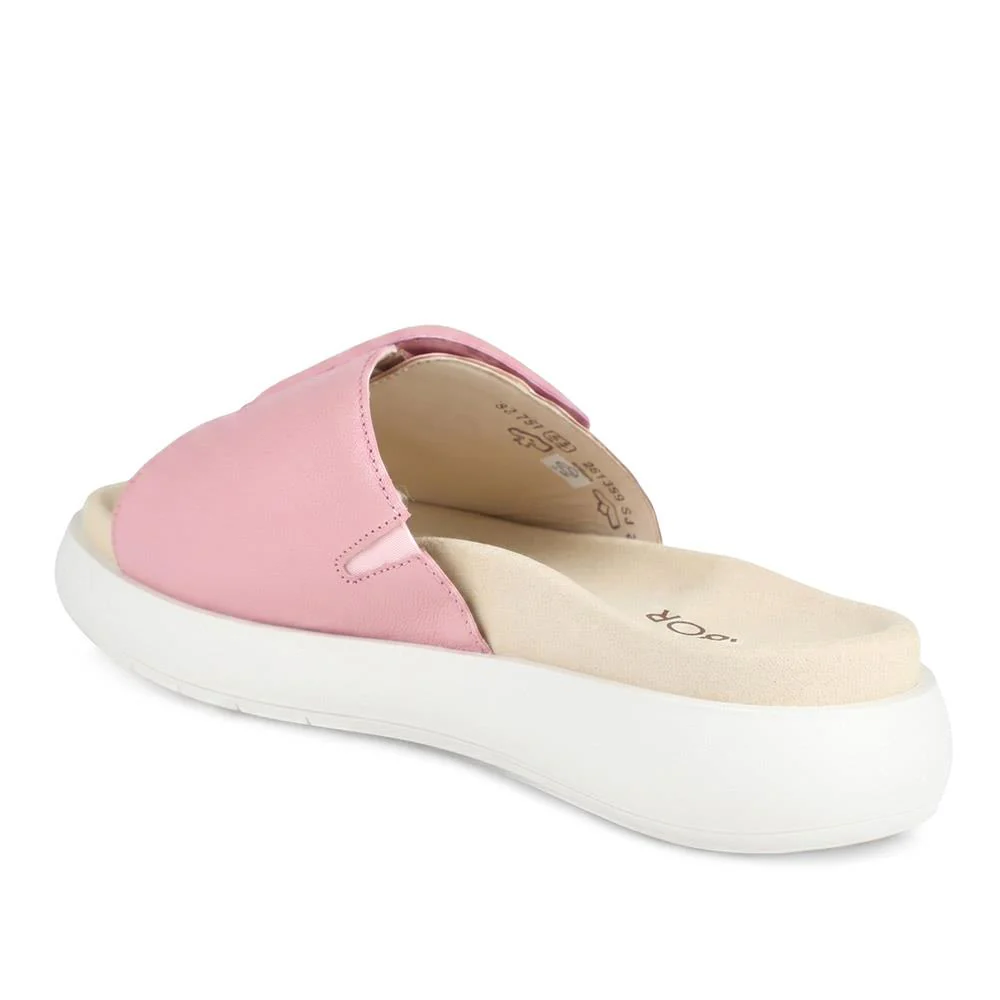 Gabor Faux Buckle Adjustable Fasten Sandals - GABC43510 / 330 408 - Pink - Image 4