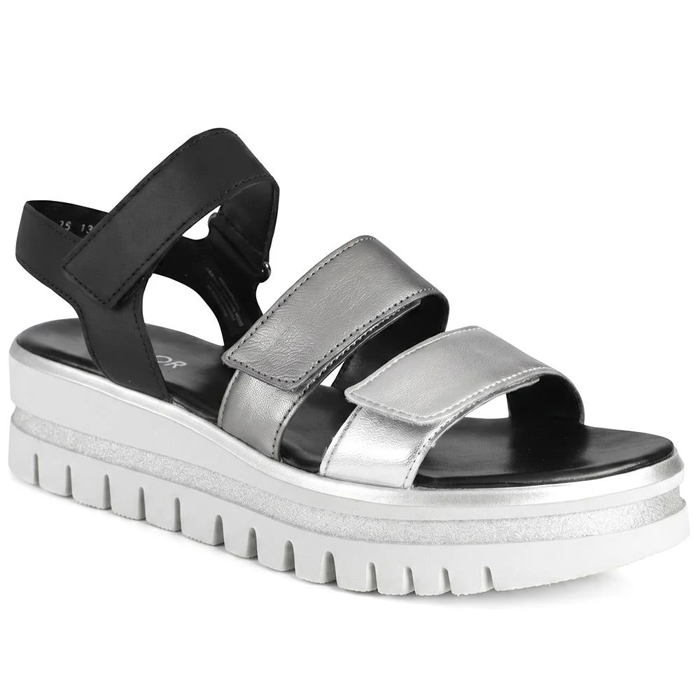 Gabor Triple Adjustable Strap Sandals - GABC43509 / 330 407