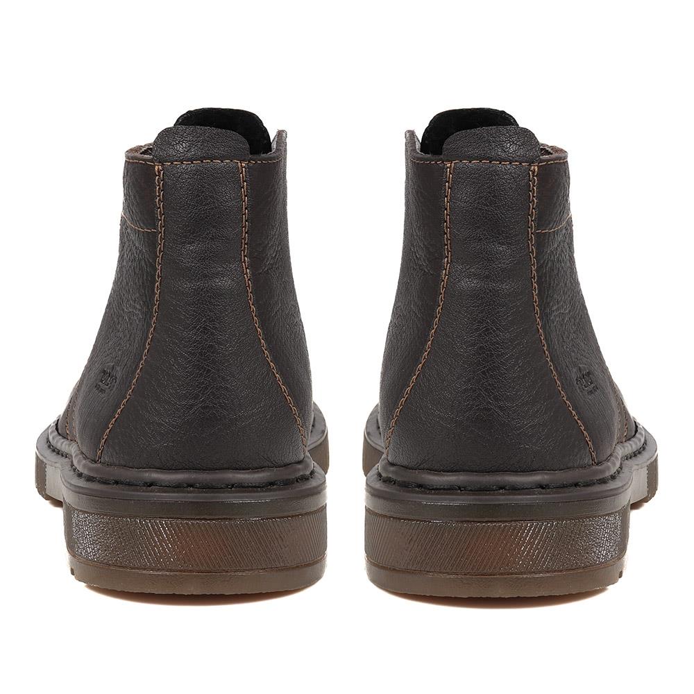 Gents Leather Chelsea Boots - RKR38515 / 324 358 - Dark Brown - Image 3