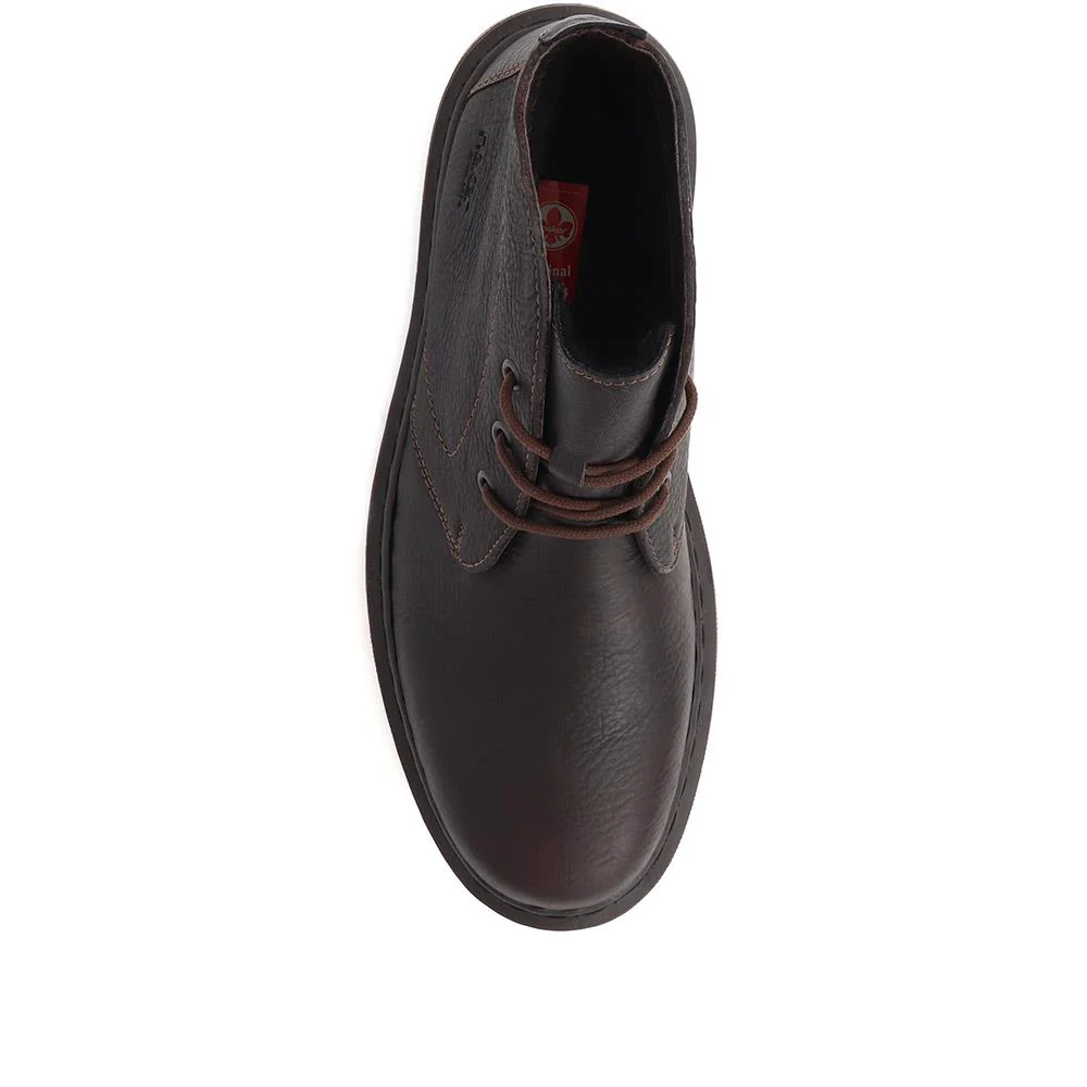 Gents Leather Chelsea Boots - RKR38515 / 324 358 - Dark Brown - Image 5