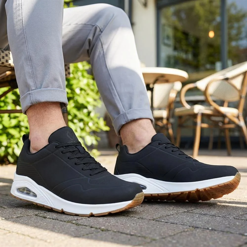 Grippy Lace-Up Trainers - BOJIE41019 / 327 054 - Black - Image 2