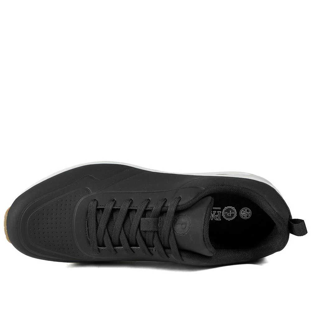 Grippy Lace-Up Trainers - BOJIE41019 / 327 054 - Black - Image 5