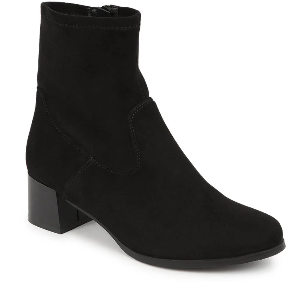 Heeled Ankle Boots  - WBINS40143 / 326 059 - Black