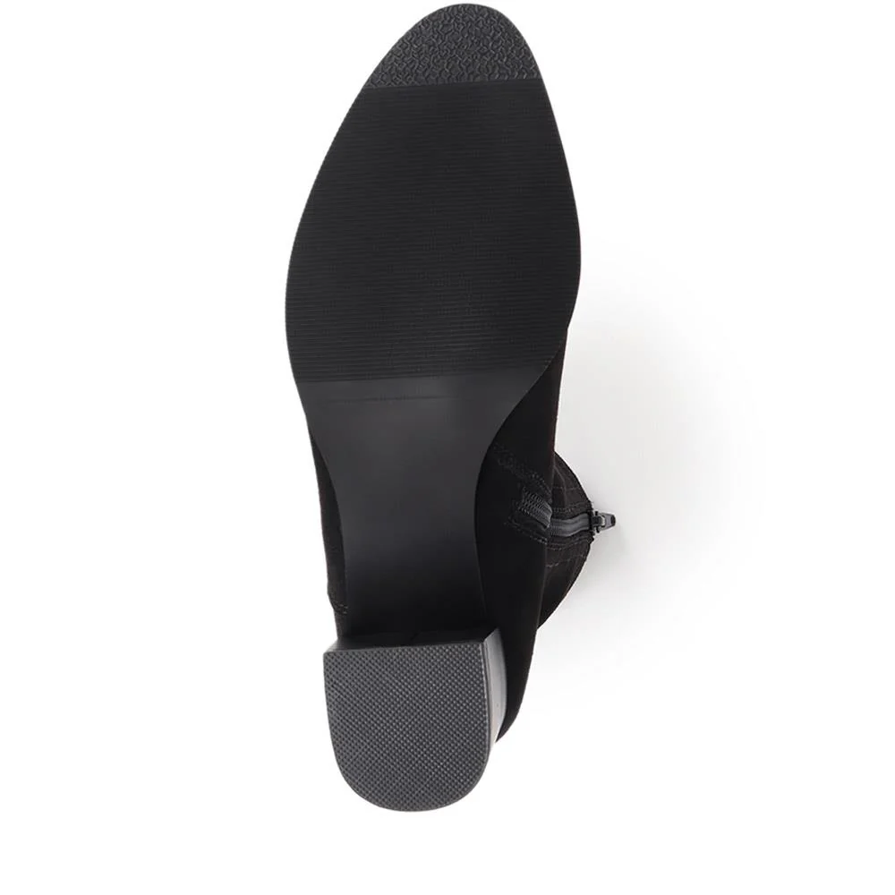 Heeled Ankle Boots  - WBINS40143 / 326 059 - Black - Image 4