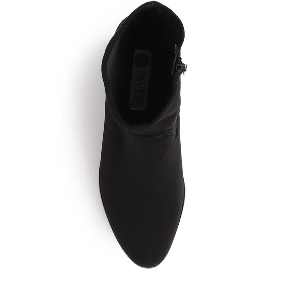 Heeled Ankle Boots  - WBINS40143 / 326 059 - Black - Image 5