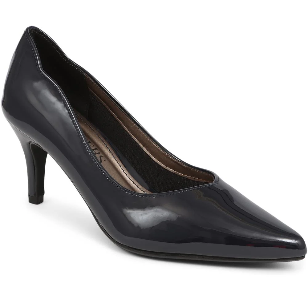 Heeled Court Shoes - AMITY39001 / 325 086 - Image 2