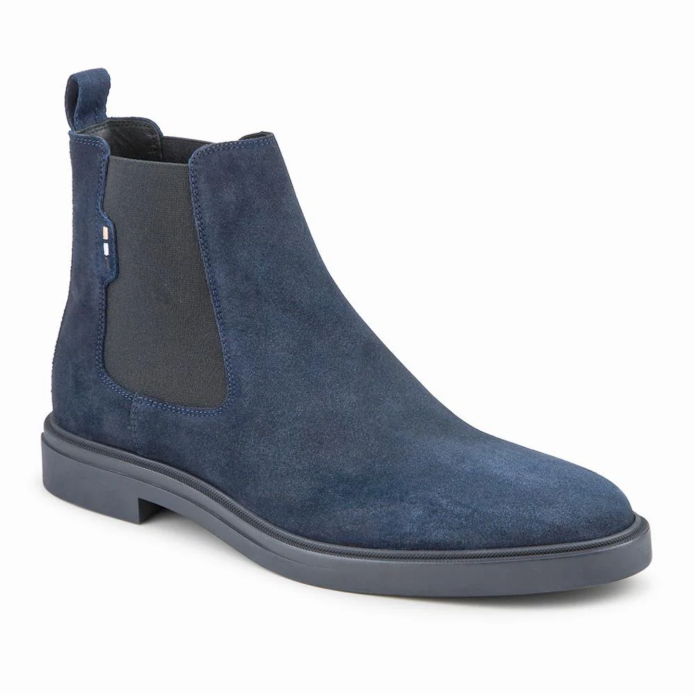 Hugo Boss Suede Leather Chelsea Boots - HUGO42505 / 327 812 - Image 2