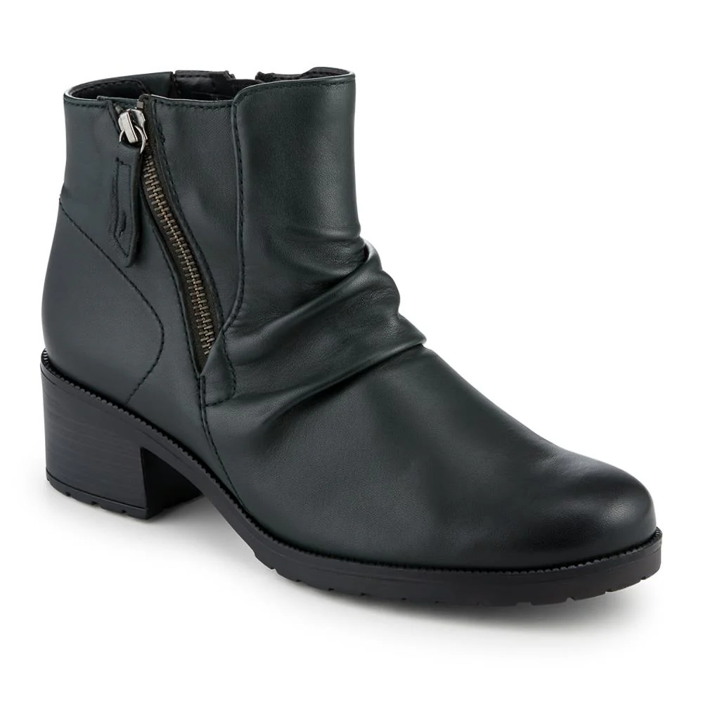 Jenna Gabor Wide Fit Leather Heeled Boots - GAB42522 / 328 173