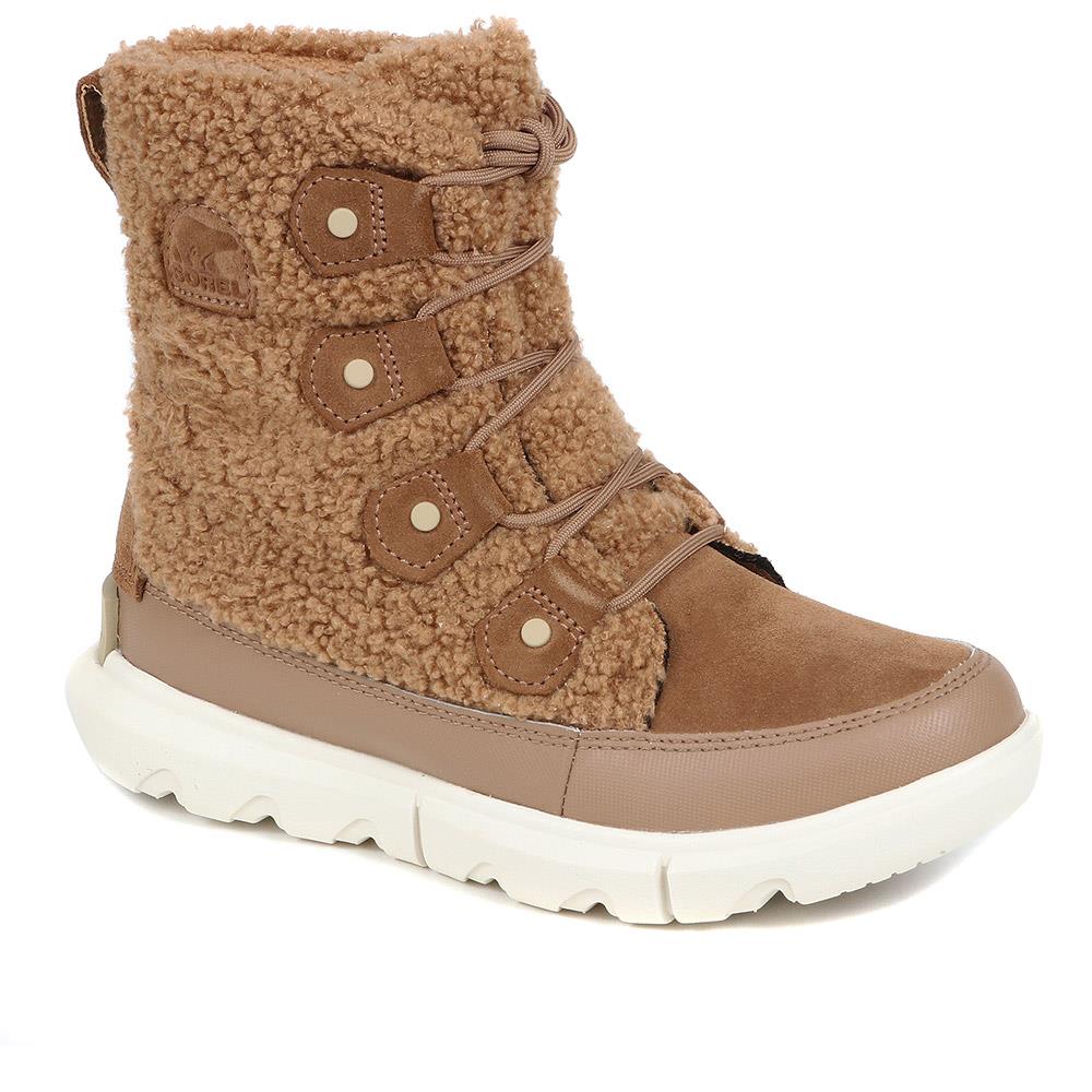 Joan Shearling Winter Boots - COLUM36505 / 323 058 - Brown