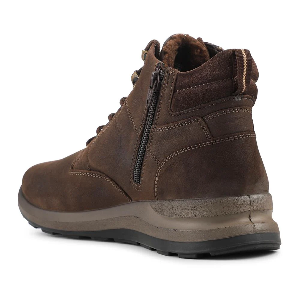 Josef Seibel Leather Water-Resistant Boots - JOSEF42505 / 328 199 - Dark Brown - Image 3