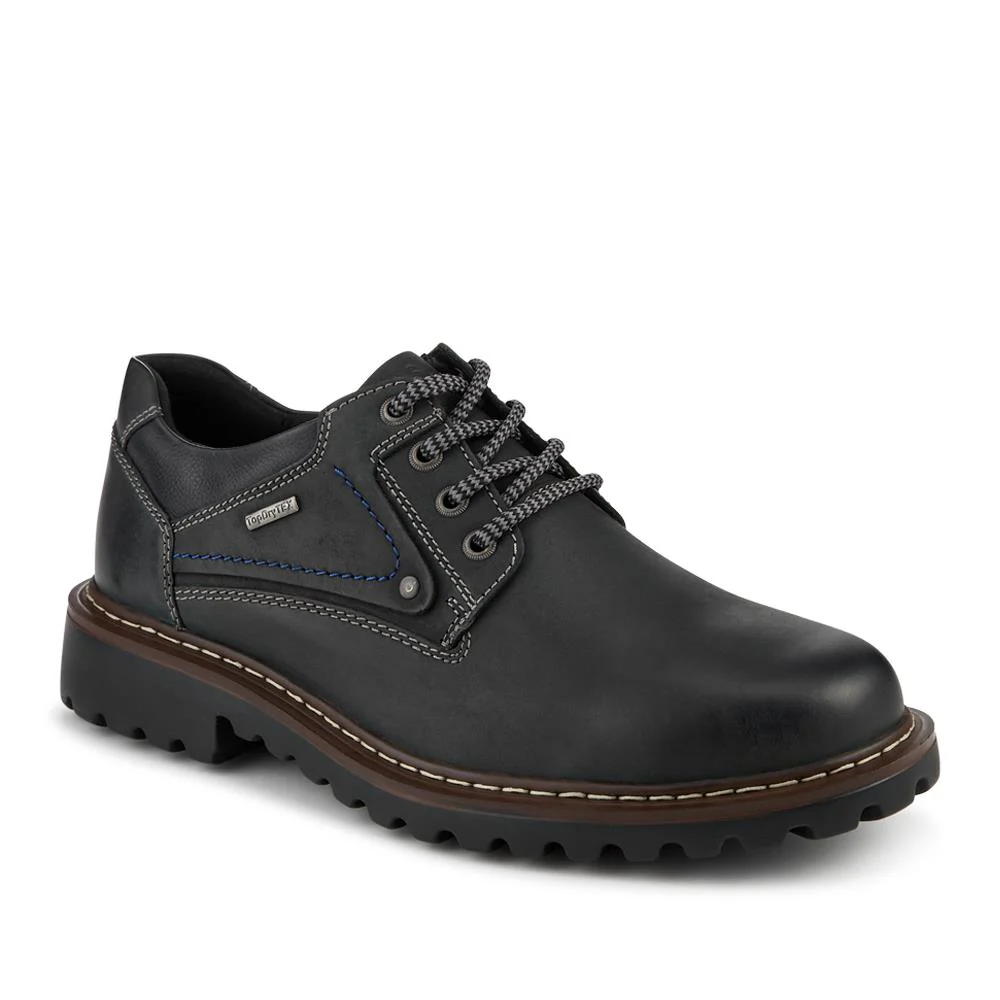 Josef Seibel Leather Water-Resistant Shoes - JOSEF42502 / 328 196 - Black