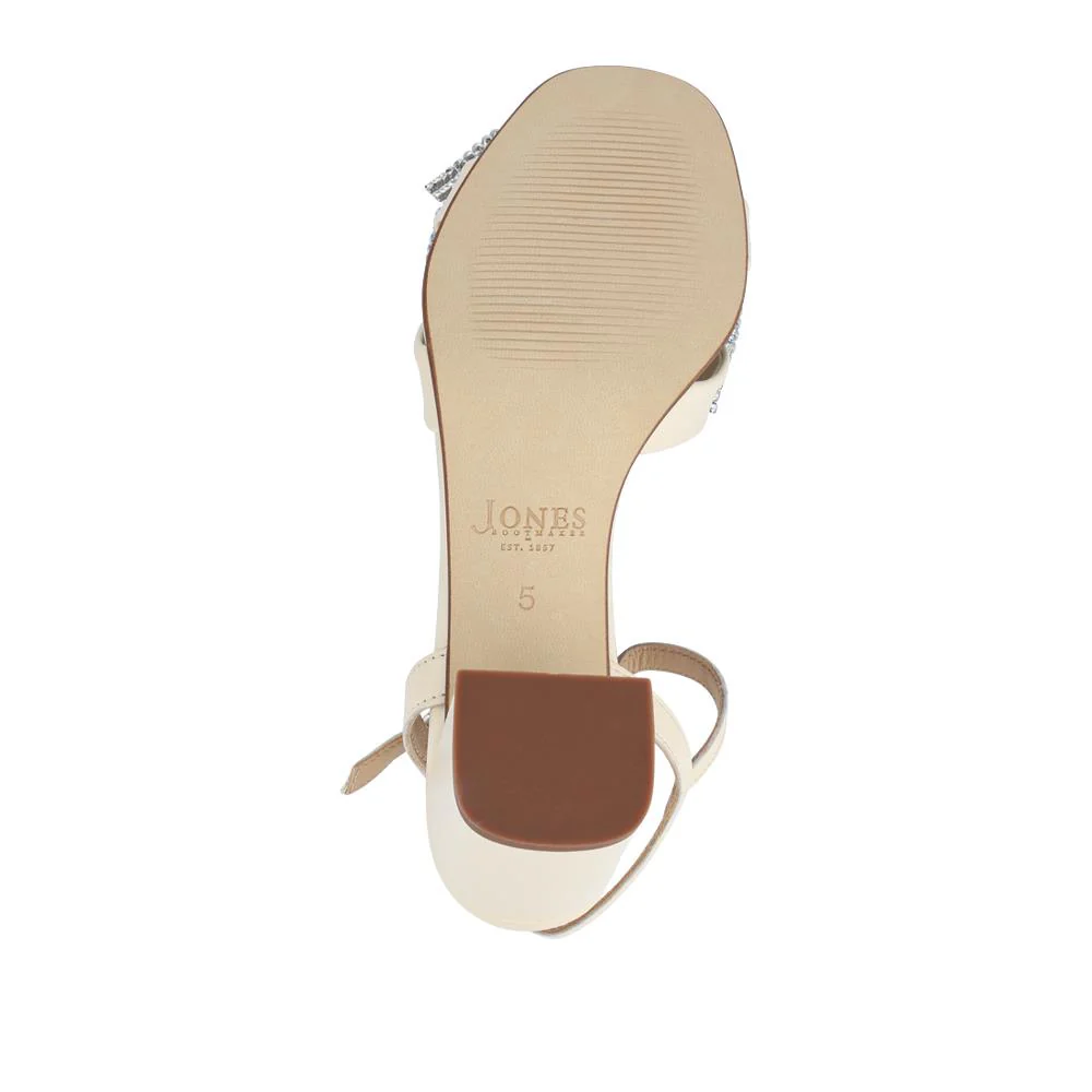 Juliana Smart Buckled Leather Sandals - JULIANA / 328 216 - Cream - Image 6