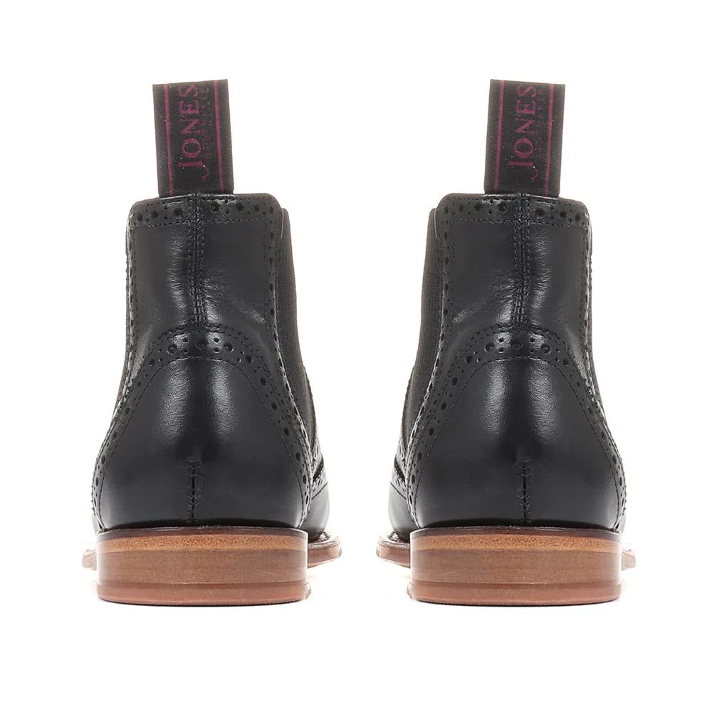 Kenia Goodyear Welted Leather Chelsea Boots - KENIA / 322 783 - Black - Image 3
