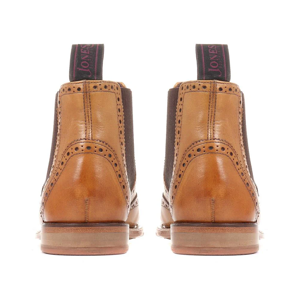 Kenia Goodyear Welted Leather Chelsea Boots - KENIA / 322 783 - Tan - Image 3