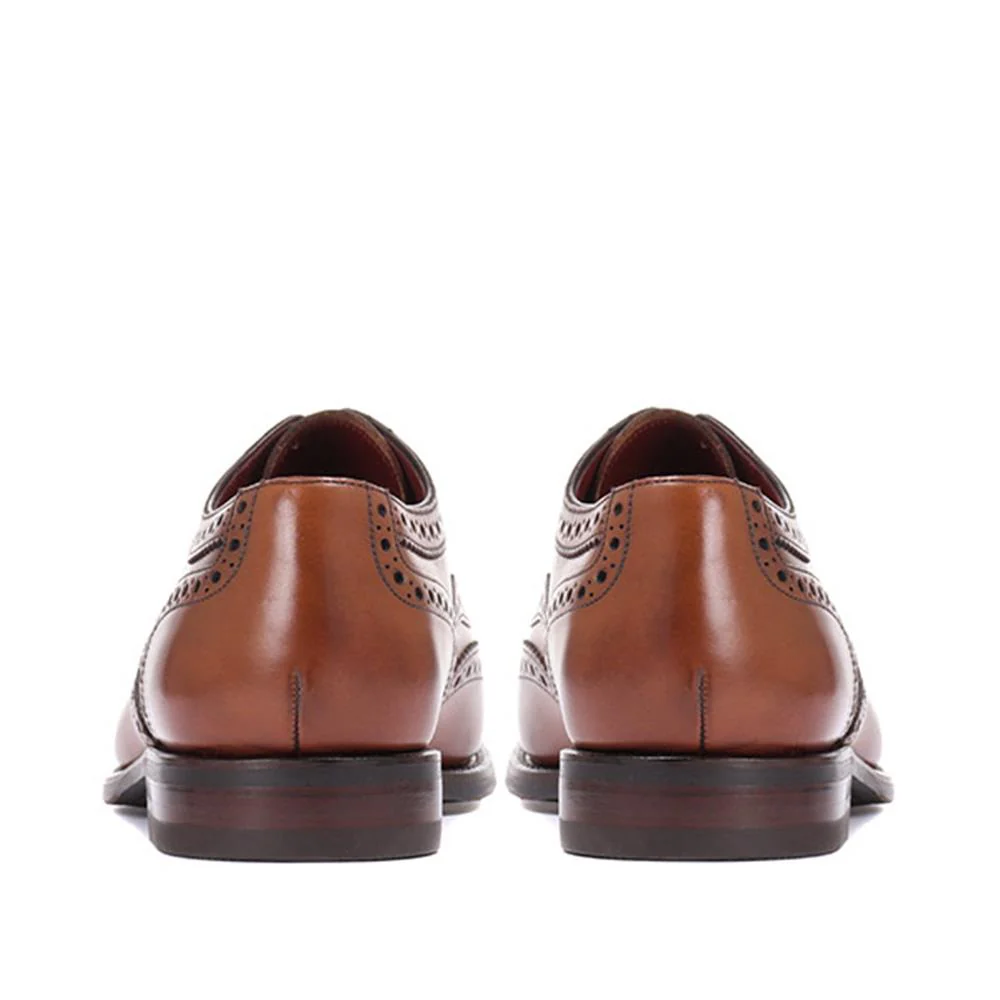 Kerridge Wide Fit Leather Oxford Brogues - LOA29507 / 316 966 - Brown - Image 6