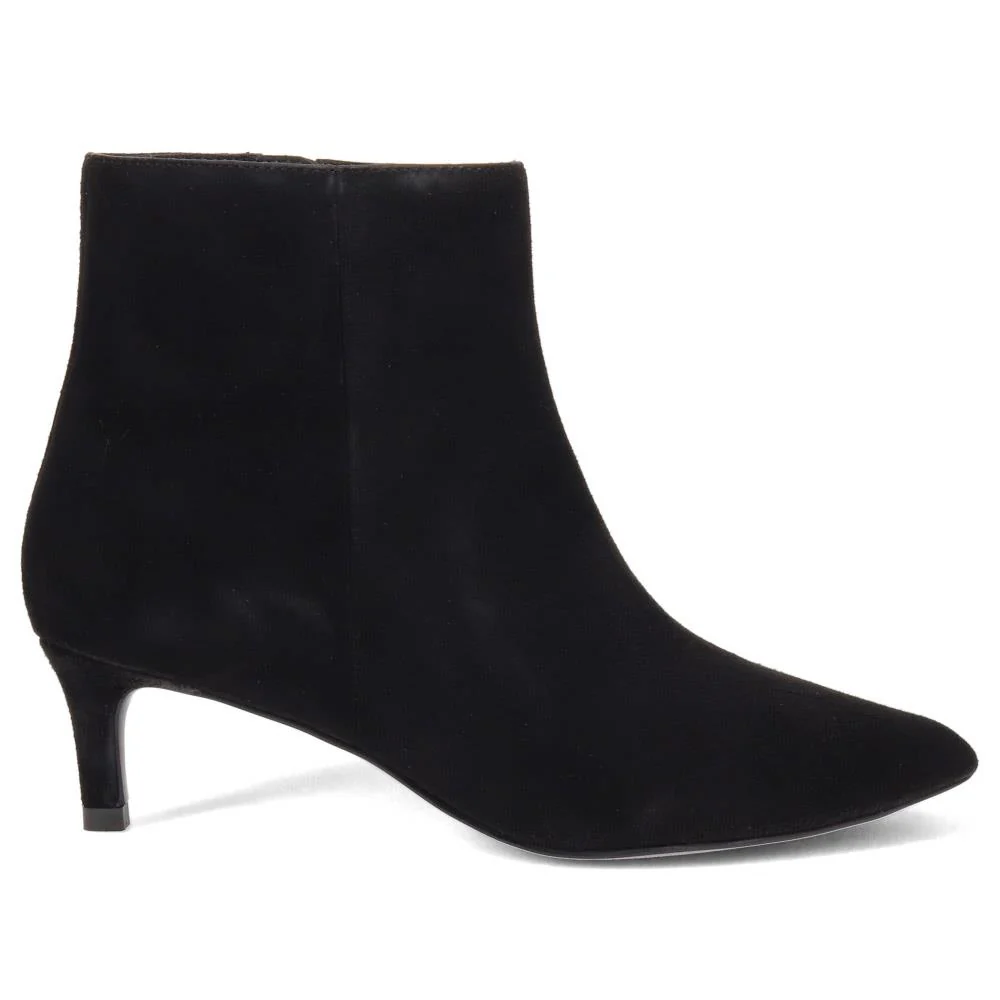 Kezia Stiletto-Heeled Ankle Boots - KEZIA / 325 955 - Black Suede - Image 2