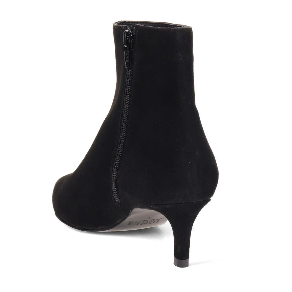 Kezia Stiletto-Heeled Ankle Boots - KEZIA / 325 955 - Black Suede - Image 3