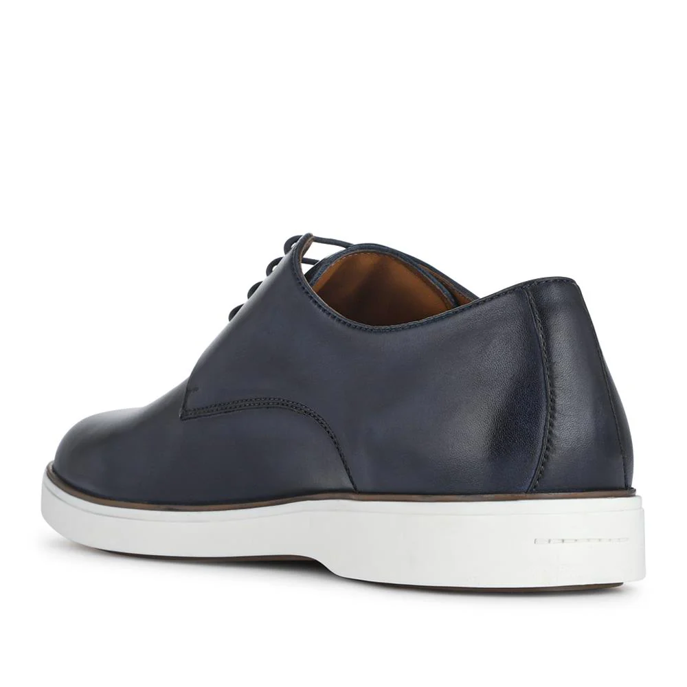 Kolten Leather Lace-Up Shoes - KOLTEN / 326 806 - Navy - Image 3
