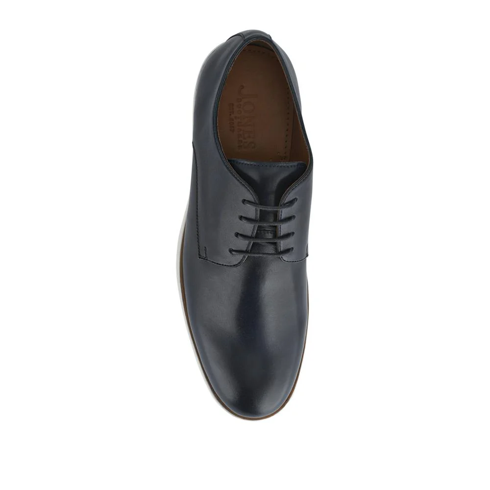 Kolten Leather Lace-Up Shoes - KOLTEN / 326 806 - Navy - Image 4