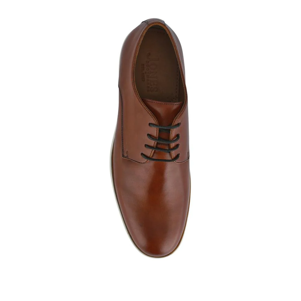 Kolten Leather Lace-Up Shoes - KOLTEN / 326 806 - Tan - Image 4