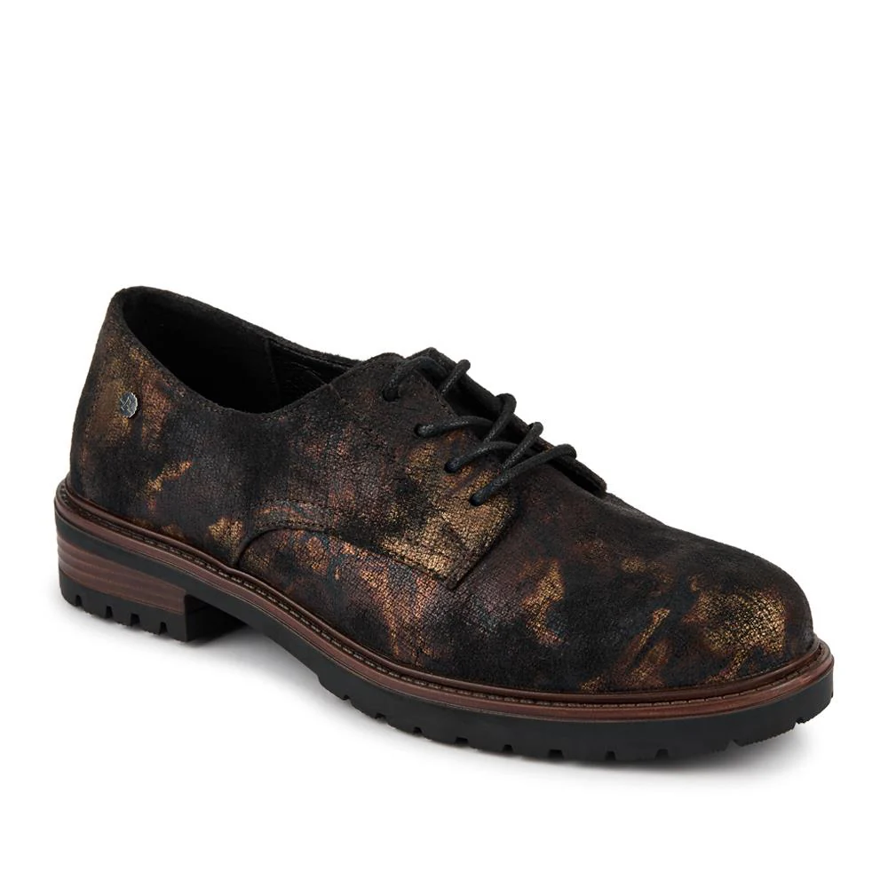 Lace-Up Block Heel Shoes - WOIL42011 / 327 898