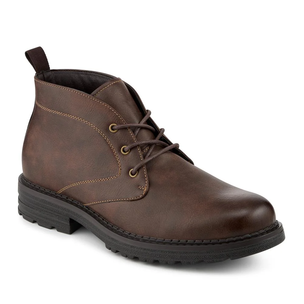Lace Up Casual Block Heel Chukka Boots - XINGH42005 / 328 164 - Image 2