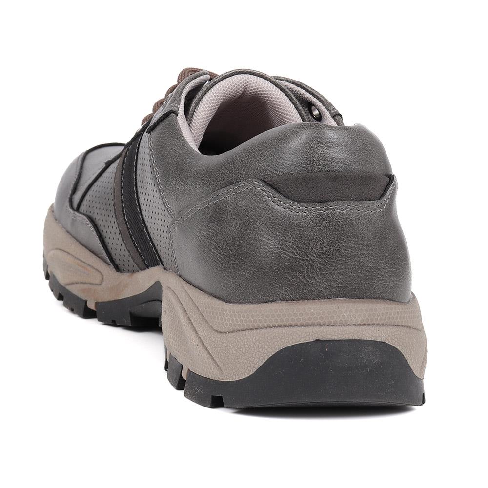 Lace-Up Casual Shoes  - WBINS40061 / 325 753 - Grey - Image 3