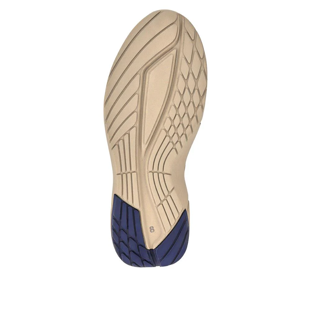 Lace-Up Leather Trainers - RISI41002 / 326 952 - Tan - Image 5