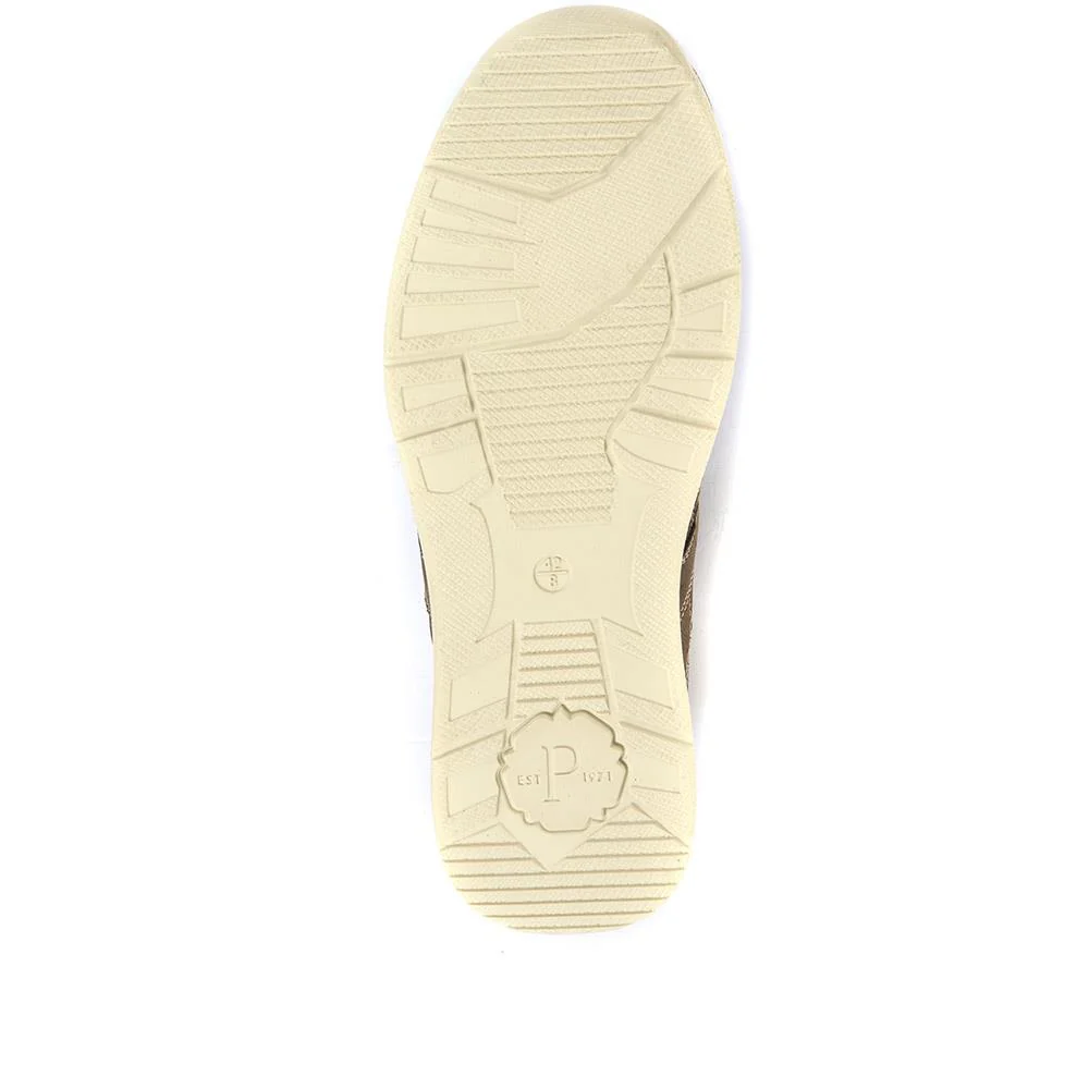 Lace -Up Trainers for Men - WBINS33017 / 319 502 - Taupe - Image 6