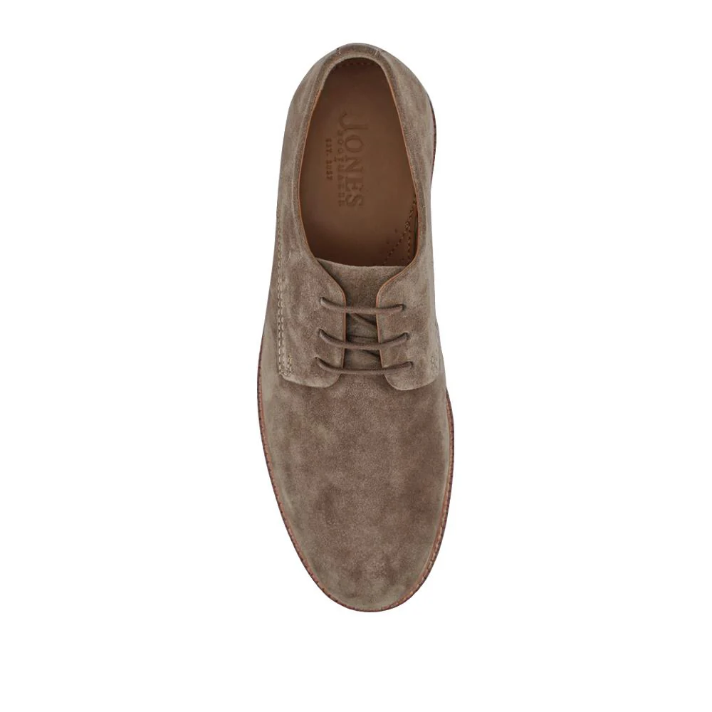 Lance Suede Leather Casual Lace Up Shoes - LANCE / 328 072 - Taupe Suede - Image 5