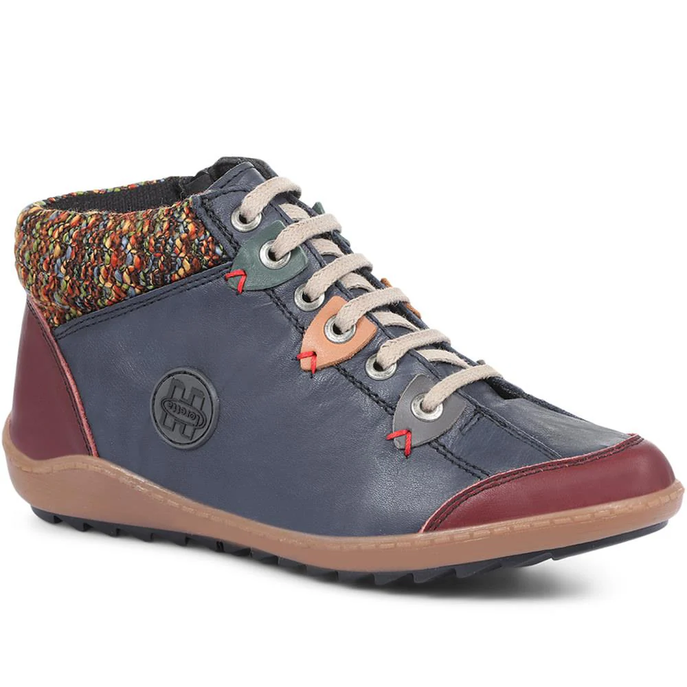Leather Ankle Boots - HAK32013 / 319 262 - Image 2