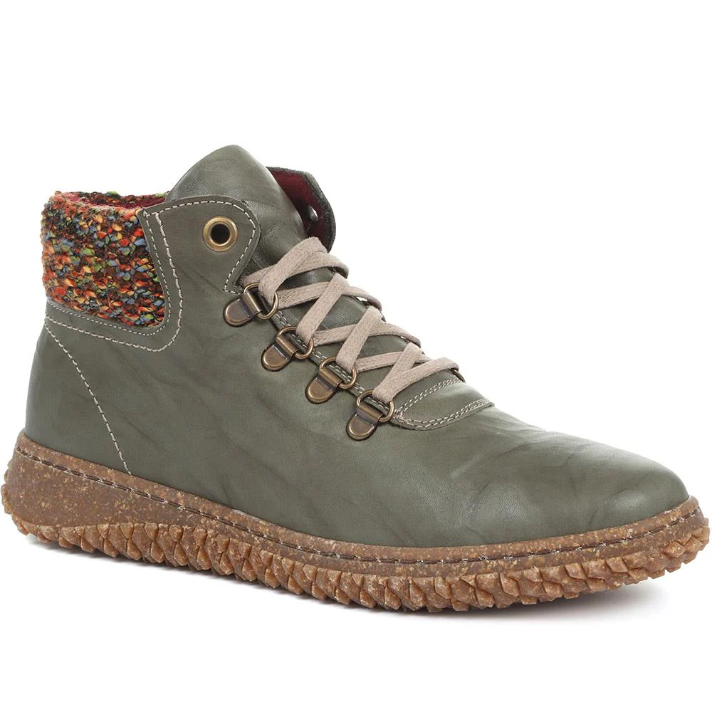 Leather Ankle Boots - HAK32015 / 319 263 - Image 3