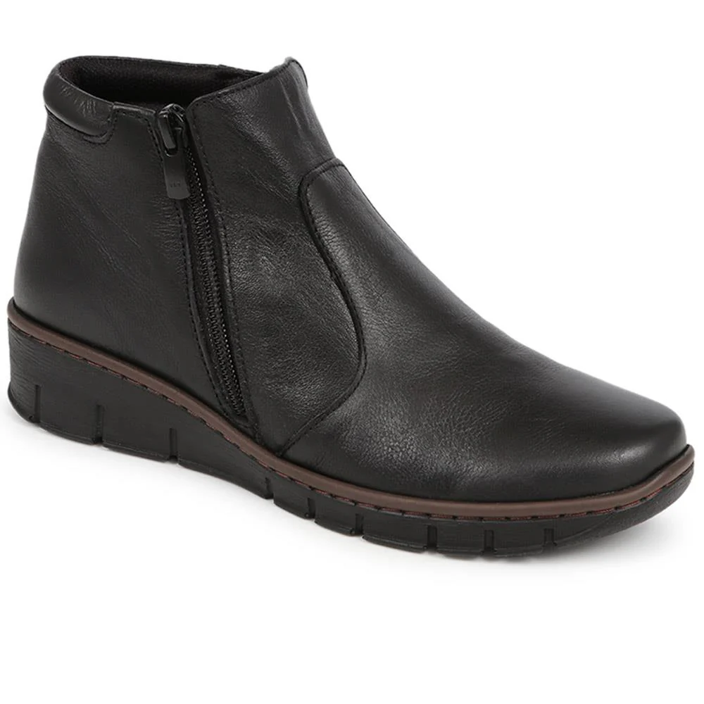 Leather Ankle Boots - LUCK40001 / 326 380