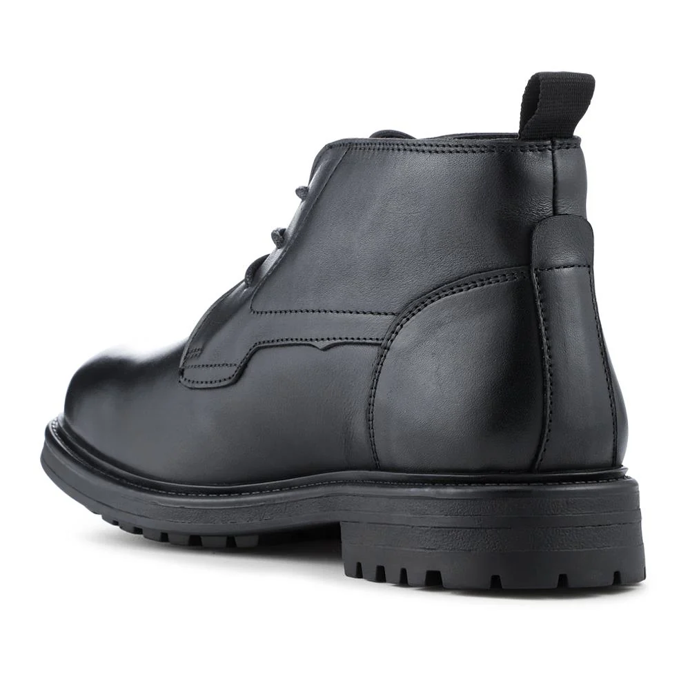 Smart Premium Leather Chukka Boots - JFOOT42027 / 328 338 - Black - Image 3