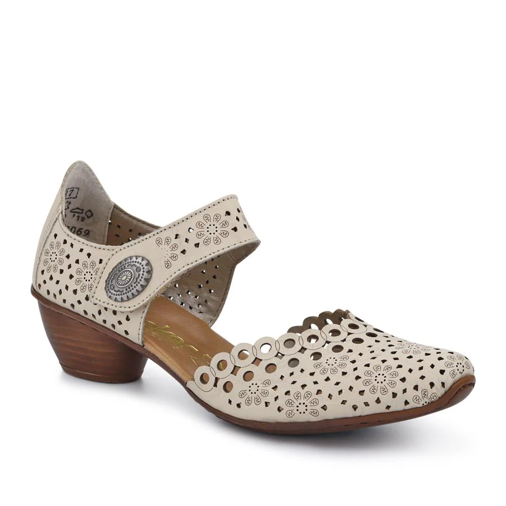 Leather Cuban-Heeled Mary Janes - RKR41536 / 327 286 - Image 2