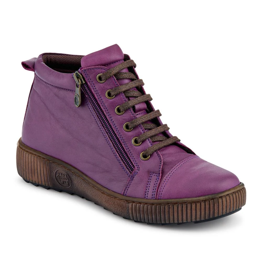 Leather Lace-Up Boots - HAK40013 / 326 039 - Image 6