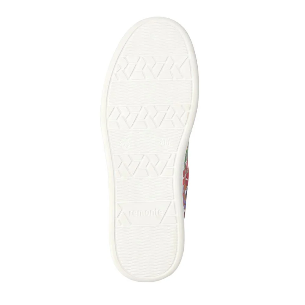 Leather Lace-Up Trainers - DRS41505 / 326 859 - Floral - Image 5