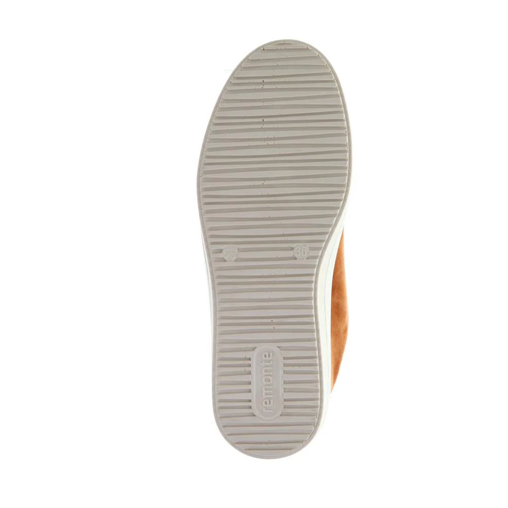 Leather Platform Trainers - DRS40502 / 325 667 - Tan - Image 5