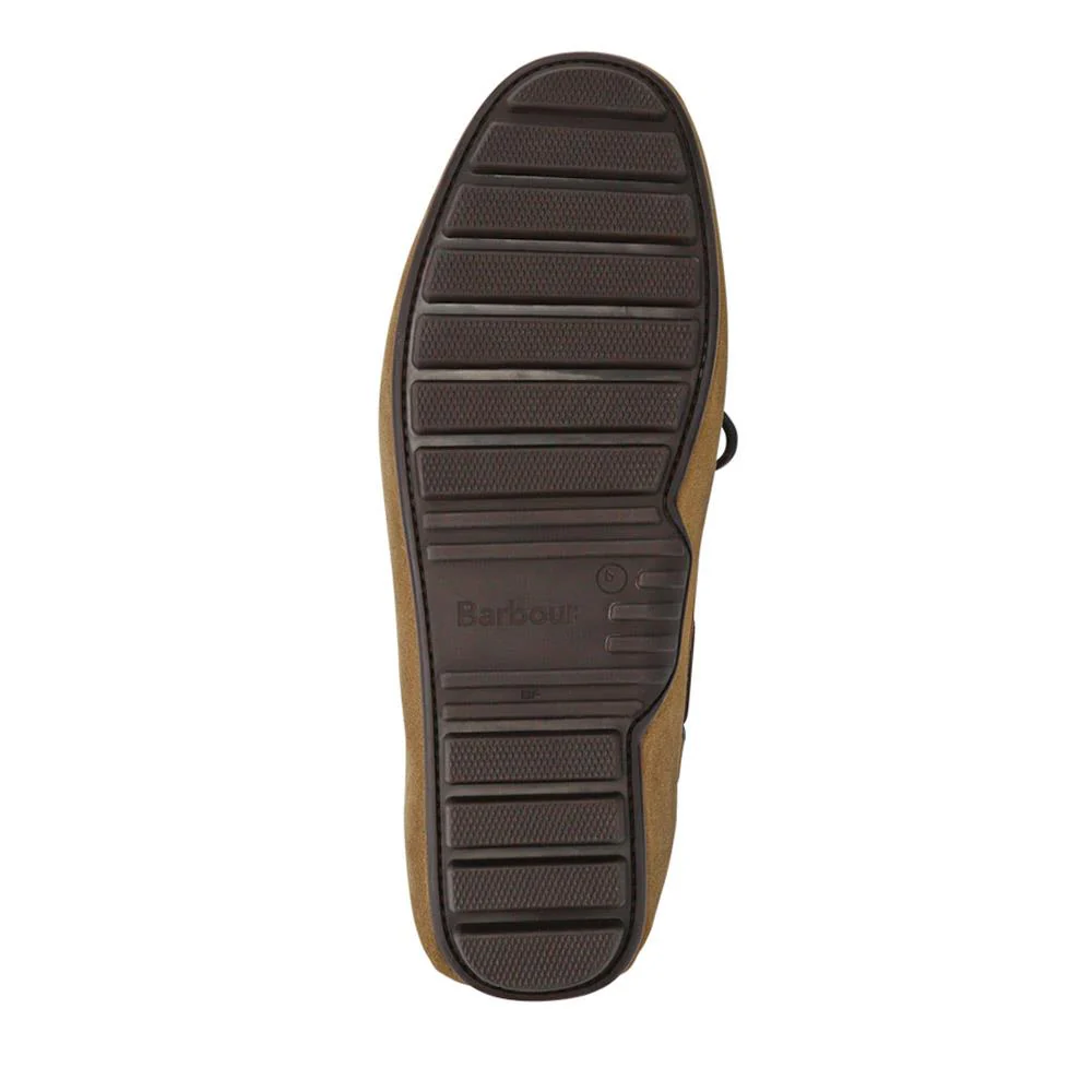 Leather Slip-On Moccasins - BARBR41501 / 327 360 - Taupe - Image 5