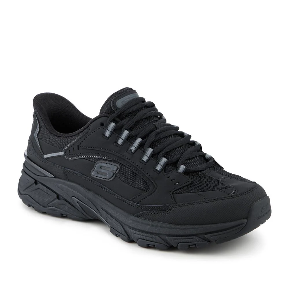 Leather Stamina Sport Slip-In Trainers - SKE42033 / 327 740 - Image 3