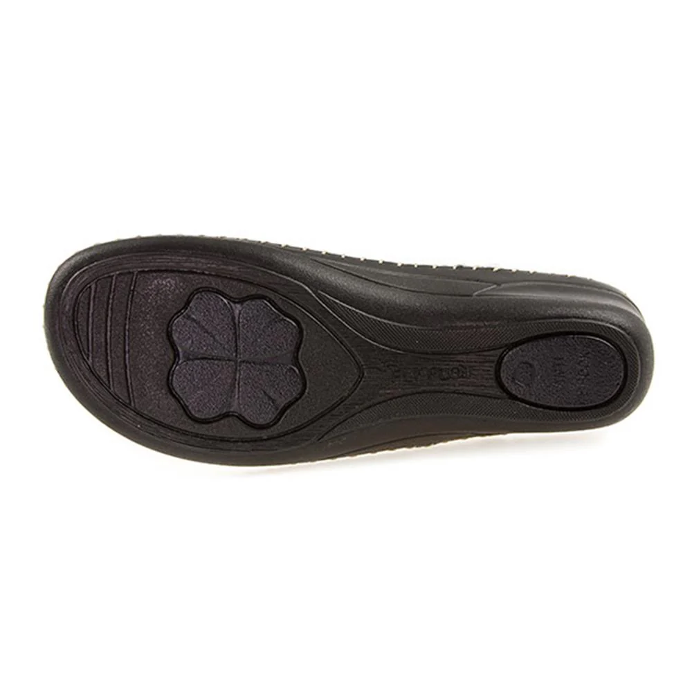 Fly Flot Leather Toe Post with Metal Centre Stud - KFFLY1901 / 146 506 - White - Image 6