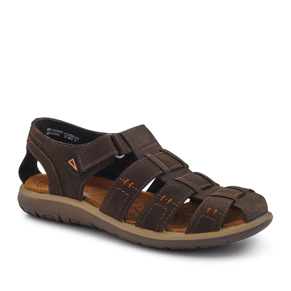 Leather Touch-Fasten Sandals - DDIN41016 / 327 267