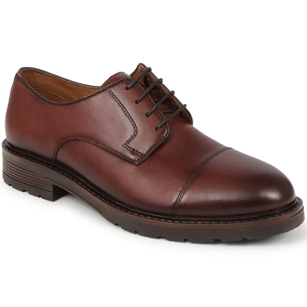 Ledbury Leather Lace-Up Shoes - LEDBURY / 325 923 - Brown