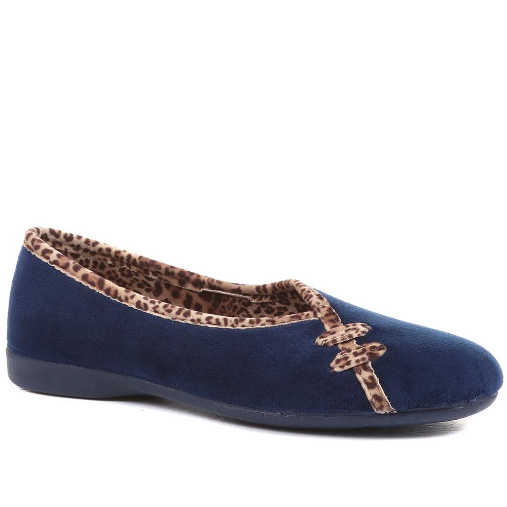 Leopard Print Slippers - FEVI32005 / 319 572 - Image 3