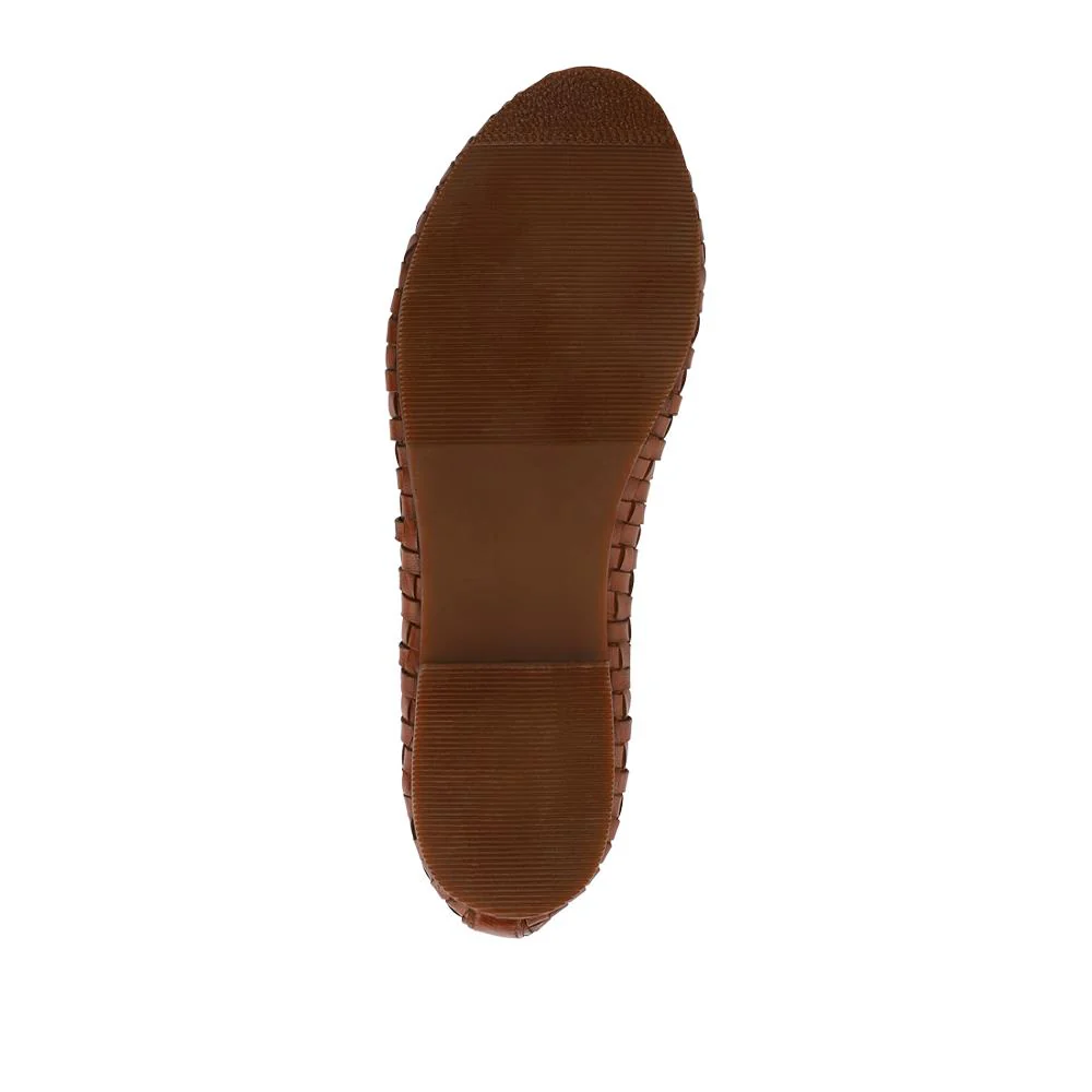 Lightweight Leather Pumps  - BELSK41009 / 327 463 - Tan - Image 5
