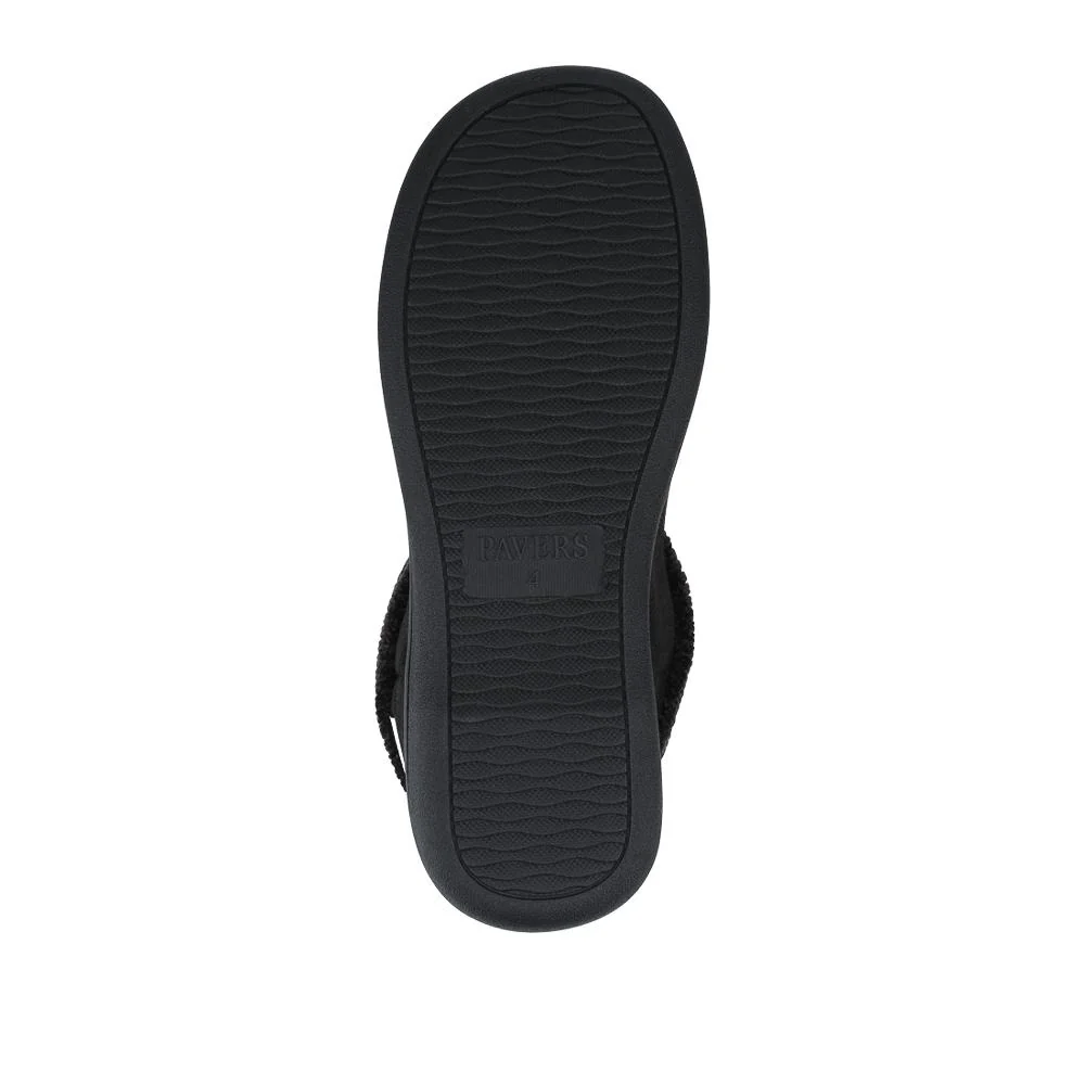 Lightweight Memory Foam Slipper Boots - QING42008 / 327 935 - Black - Image 5