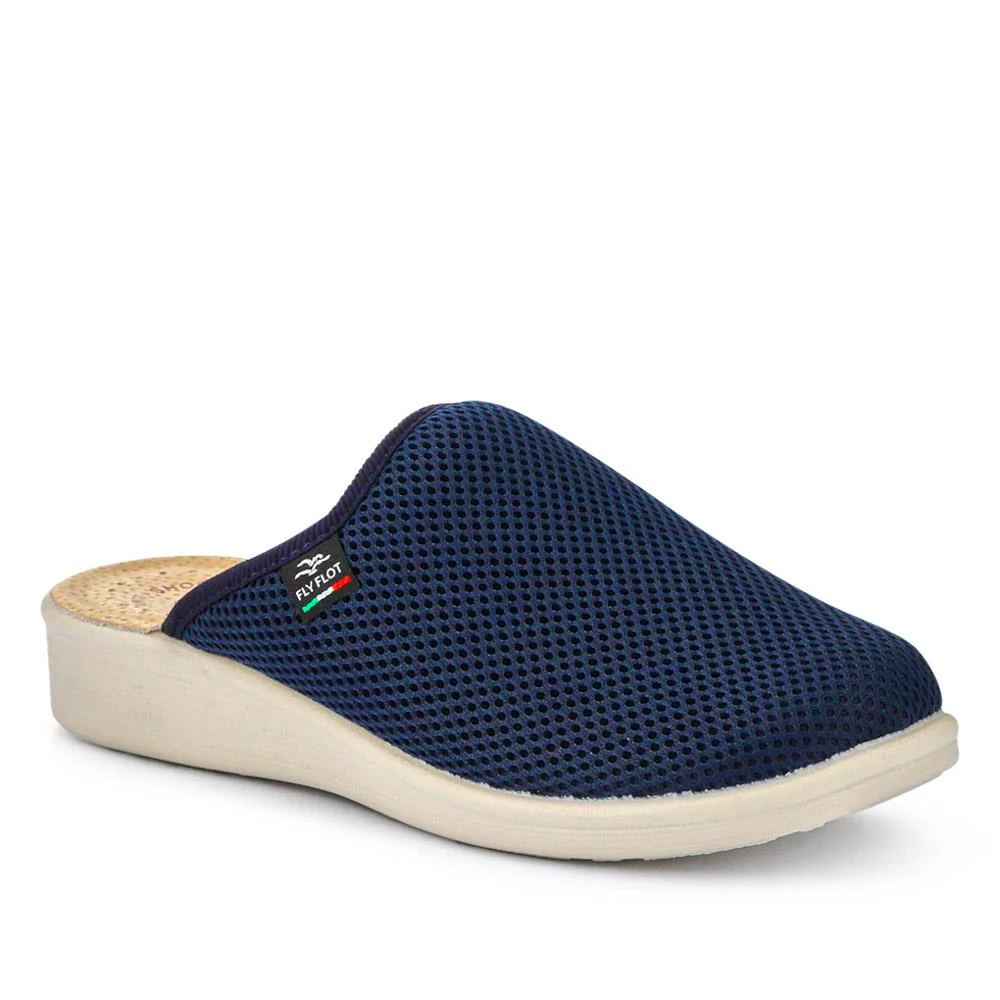 Fly Flot Lightweight Self Moulding Mules - FLY41051 / 326 667 - Blue