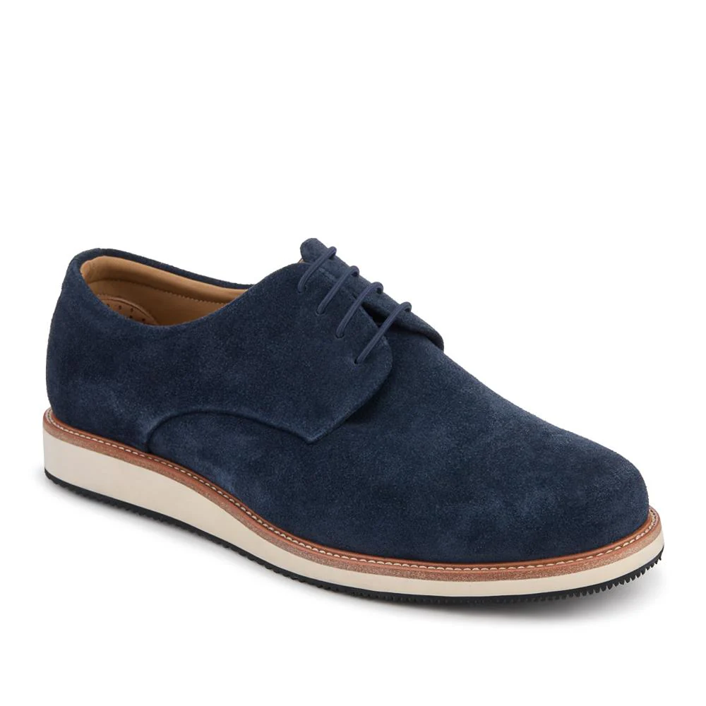 Longfield Wide Fit Leather Lace Up Shoes - LONGFIELD / 328 100 - Image 3